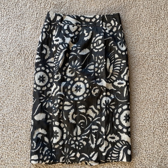 Diane Von Furstenberg Dresses & Skirts - Diane Von Furstenberg DVF Linen Cougarette Skirt 2